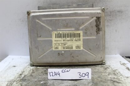 2003 ISUZU RODEO ENGINE ECM ELECTRONIC CONTROL MODULE (CENTER DASH AND LH ENGINE COMPARTMENT), 4 DR, 3.2L (6 CYLINDER), AT, ID 8972895101