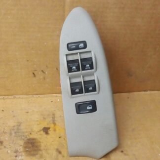 2006 CHEVROLET TRAILBLAZER FRONT DOOR SWITCH LEFT DRIVER'S MASTER, W O HEATED SEATS