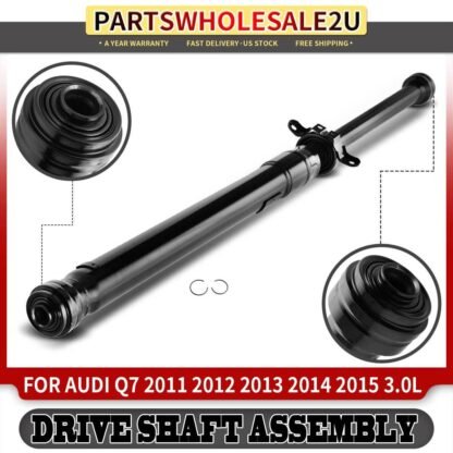 2012 AUDI Q7 REAR DRIVE SHAFT (3.0L) DIESEL