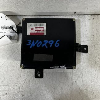 1990 NISSAN D21 ENGINE ECM ELECTRONIC CONTROL MODULE (UNDER PASSENGER SIDE FRONT SEAT), 4 CYLINDER, 4X2, MT, CALIFORNIA EMISSIONS, FROM 9 89