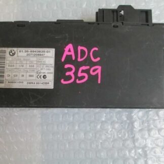 2010 BMW 535I CHASSIS ECM THEFT LOCKING KEYLESS IGNITION (COMFORT ACCESS SYSTEM), (AWD)
