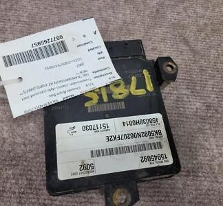 Módulo electrónico | 2009 CHEVROLET SILVERADO-2500-HD CHASSIS ECM TRANSMISSION (LH FAN SHROUD), (AT, 6 SPEED, OPT MW7), ID 25798264