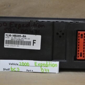 2000 FORD EXPEDITION CHASSIS ECM MULTIFUNCTION (LH DASH), 4X2