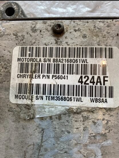 1999 JEEP GRAND-CHEROKEE ENGINE ECM ELECTRONIC CONTROL MODULE (RH REAR ENGINE COMPARTMENT), 6 CYLINDER (4.0L), LOW EMISSIONS (CALIFORNIA) - Image 2