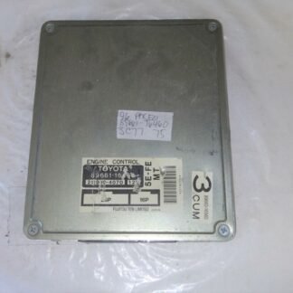 1996 TOYOTA COROLLA ENGINE ECM ELECTRONIC CONTROL MODULE 7AFE ENGINE, MT
