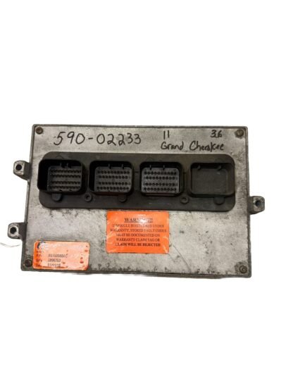 2011 JEEP GRAND-CHEROKEE ENGINE ECM ELECTRONIC CONTROL MODULE (RH REAR ENGINE COMPARTMENT), 3.6L