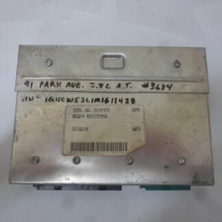 ECU / computadora de motor | 1993 OLDSMOBILE SILHOUETTE ENGINE ECM ELECTRONIC CONTROL MODULE 6 231 (3.8L)